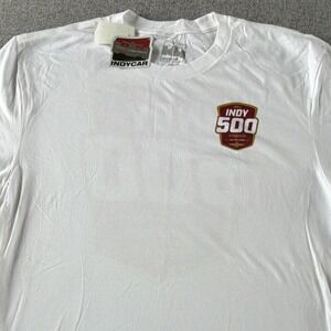 IndyCar Indianapolis 500 108th Running Gainbridge White Racing Shirt XL 2024